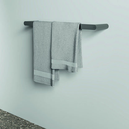 Двойна стойка за кърпи Ideal Standard Atelier Conca в сиво Magnetic Grey 60 см