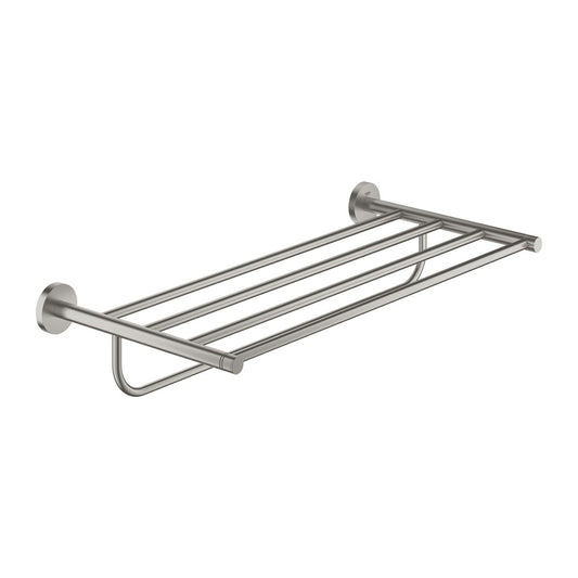 Grohe Essentials Towel Bar with Support 60 cm Brushed Supersteel