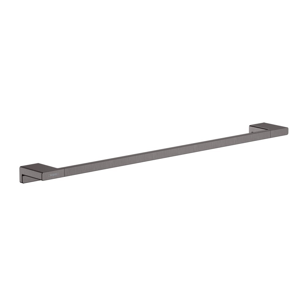Hansgrohe AddStoris Towel Bar in Black - Brushed Chrome