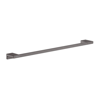 Hansgrohe AddStoris Towel Bar in Black - Brushed Chrome