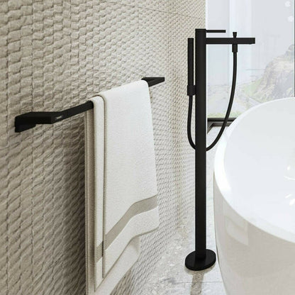 Hansgrohe AddStoris Towel Bar in Matte Black