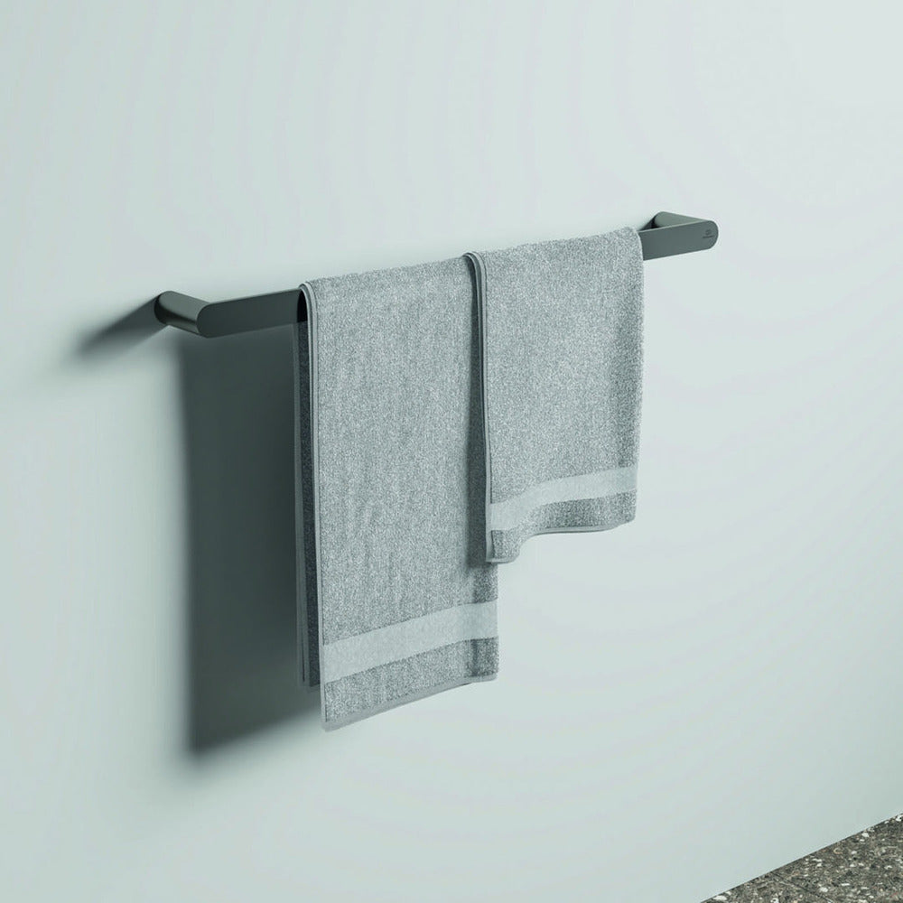 Поставка за хавлии Ideal Standard Atelier Conca магнитно сиво 60 см