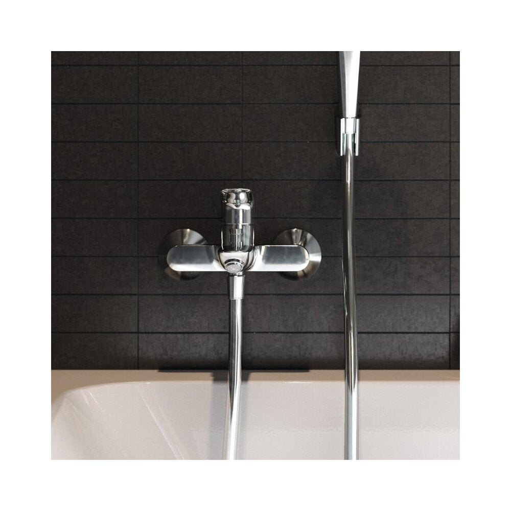 Смесител за вана - душ Hansgrohe Logis монокоманден хром лъскав