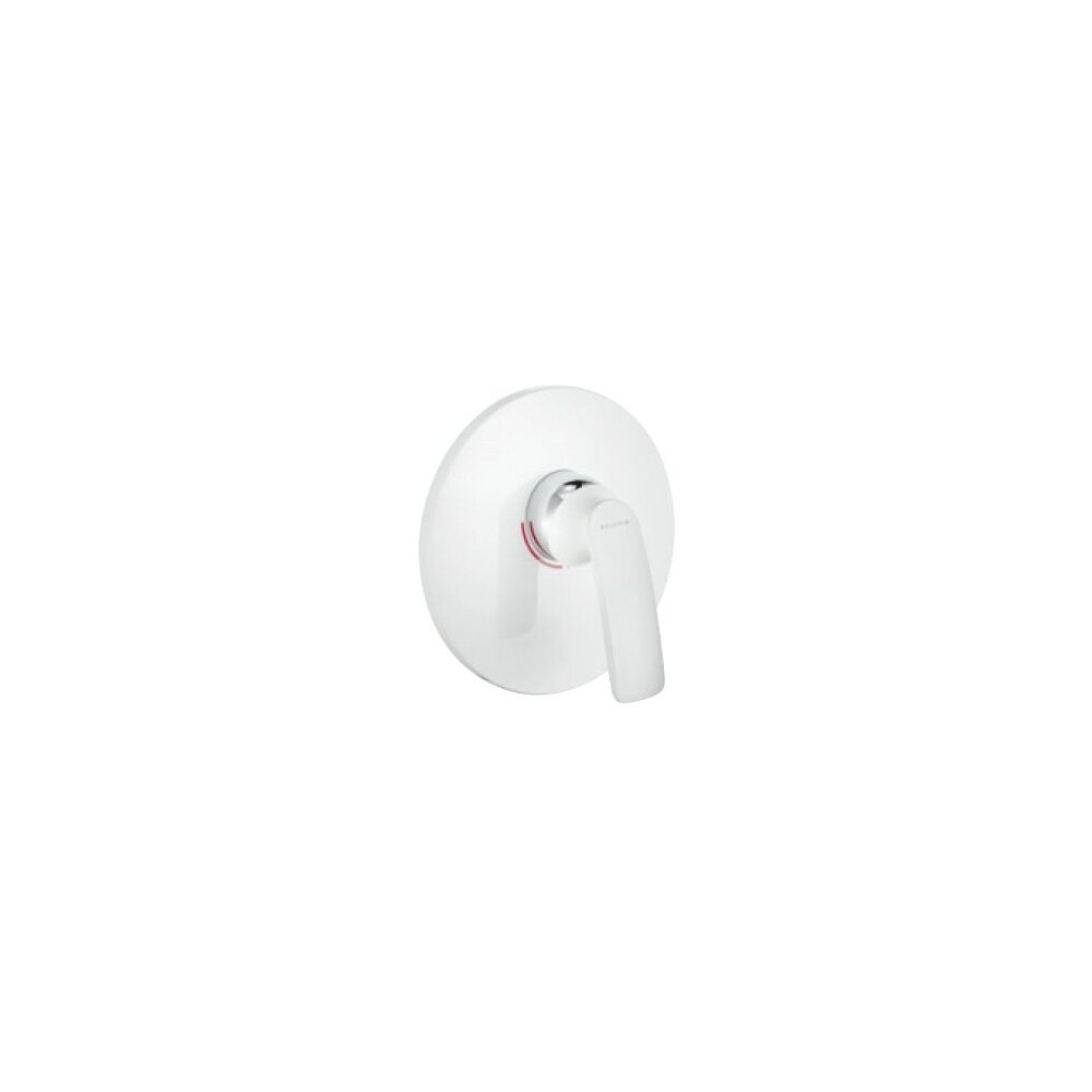 White Shower Faucet Kludi Balance Concealed Installation