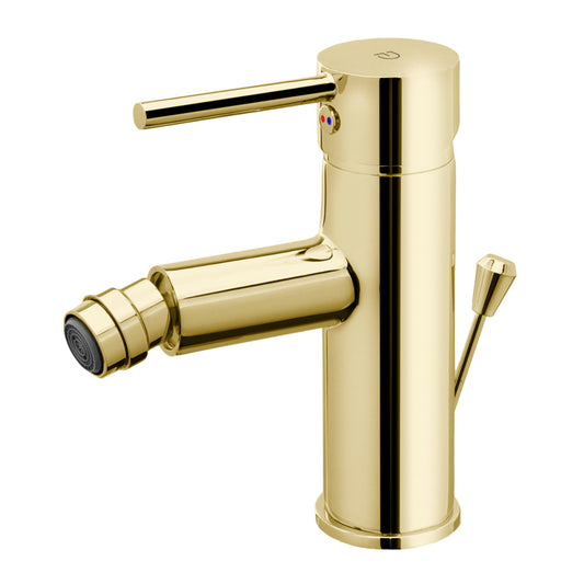 Bidet Mixer FDesign Flusso Single-Lever Polished Gold
