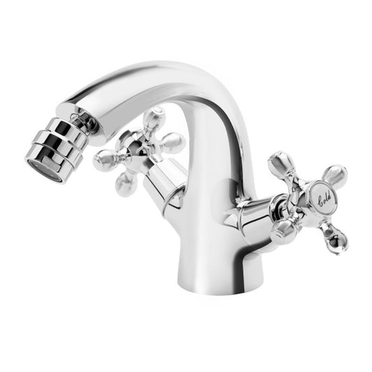 Bidet Mixer FDesign Lacrima Double-Lever Polished Chrome