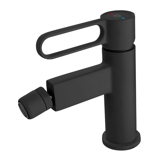 FDesign Zaffiro Bidet Faucet Matte Black Single-Handle