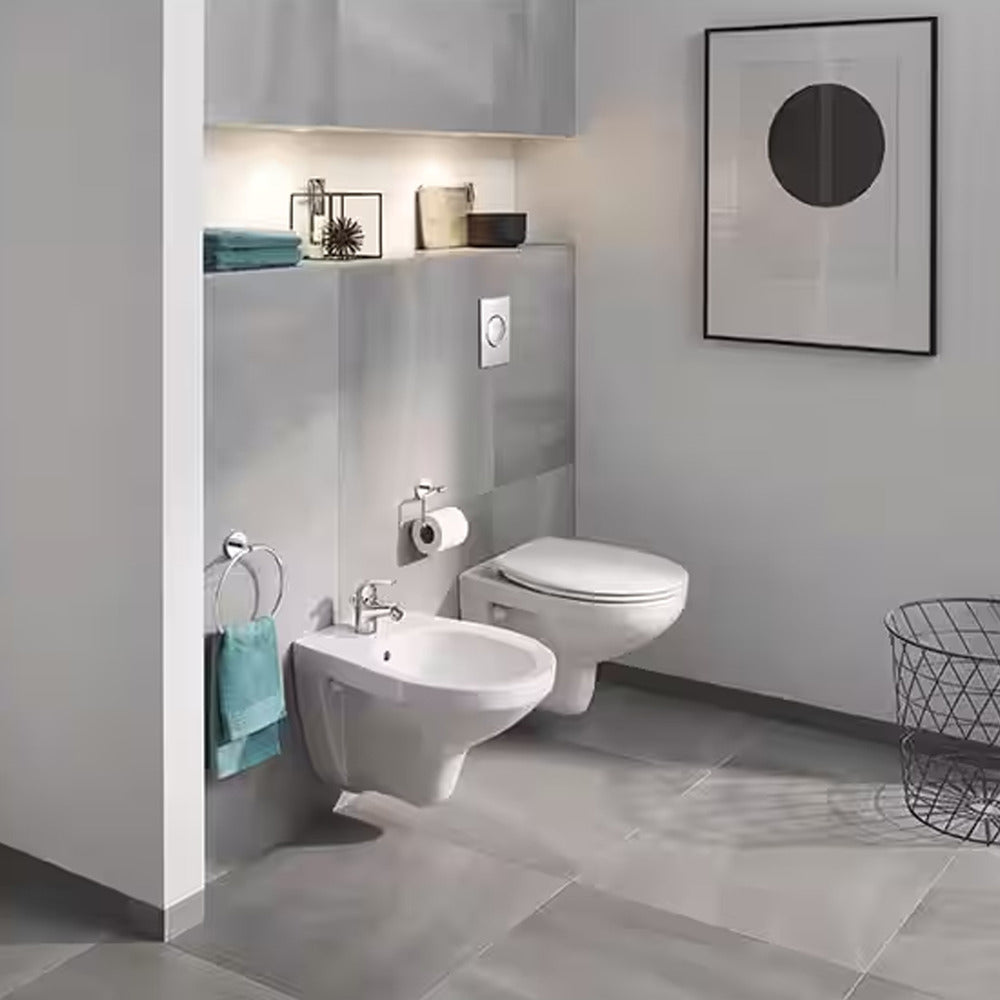 Grohe Start Curve Bidet Mixer in Chrome with Waste