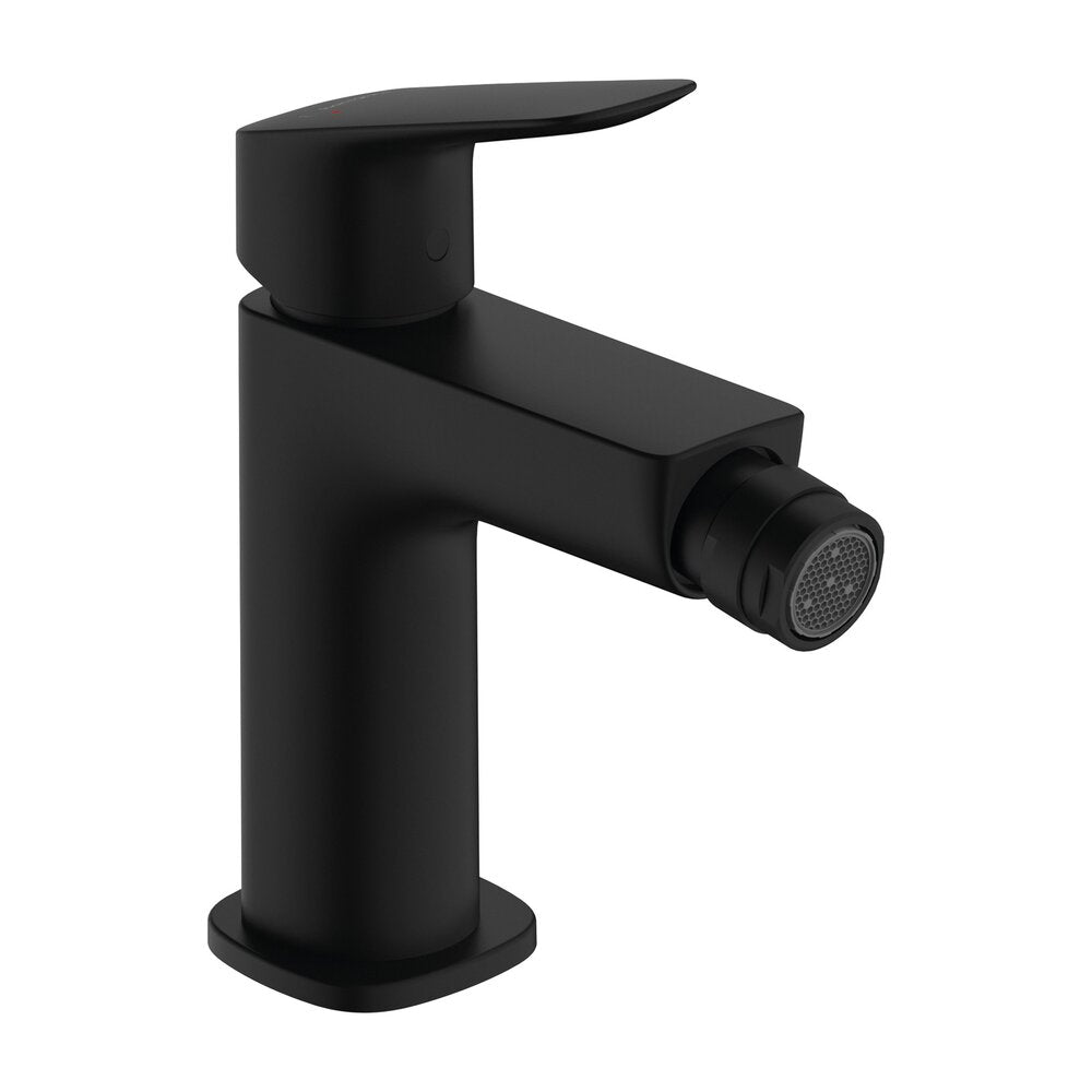 Батерия за биде Hansgrohe Logis 110 с един лост черен мат