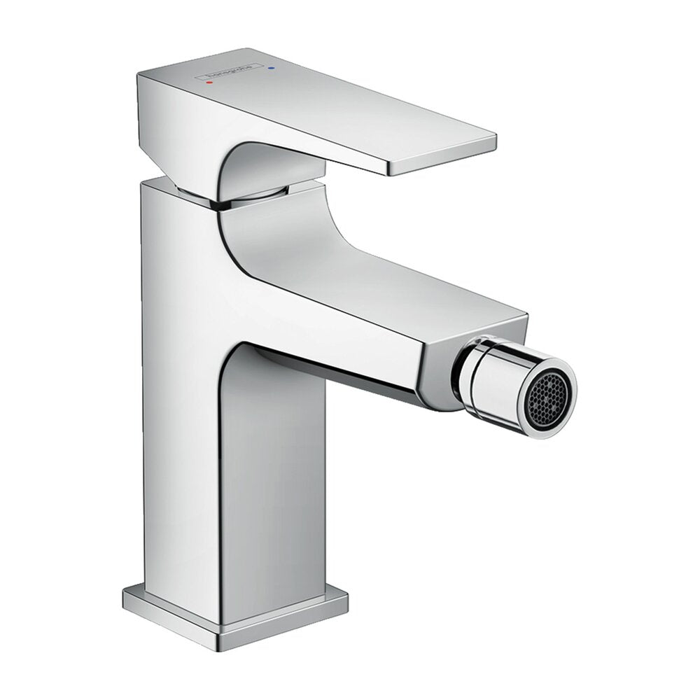 Батерия за биде Hansgrohe Metropol с вентил Push-Open хром