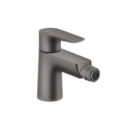 Батерия биде Hansgrohe Talis E с поп-ъп вентил черен - хромирана