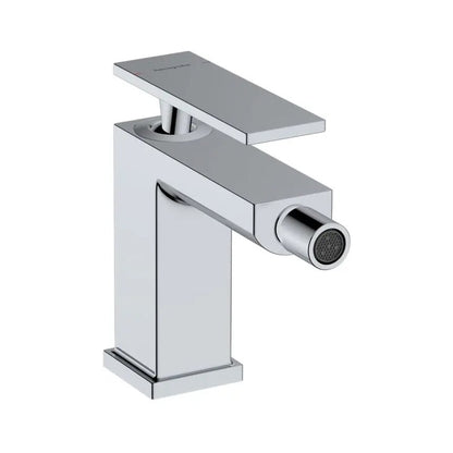 Батерия за биде Hansgrohe Tecturis E с един лост, хромирано покритие с Pop-Up вентил