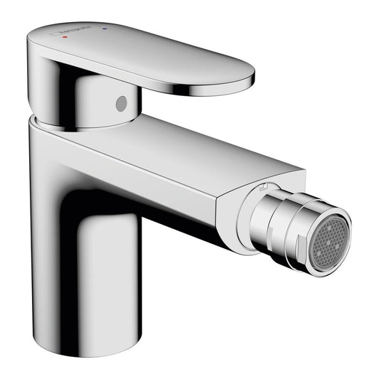 Hansgrohe Vernis Blend Single-Lever Bidet Faucet in Chrome with Pop-Up Drain