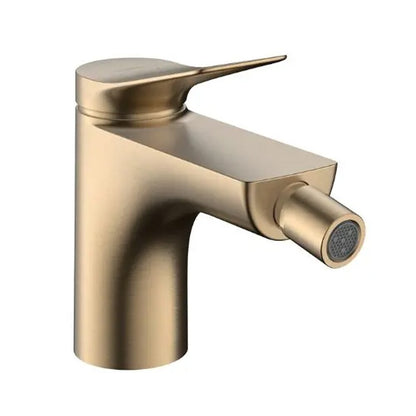 Батерия за биде Hansgrohe Vivenis с монокоманда, матово бронзово покритие и Pop-Up вентил