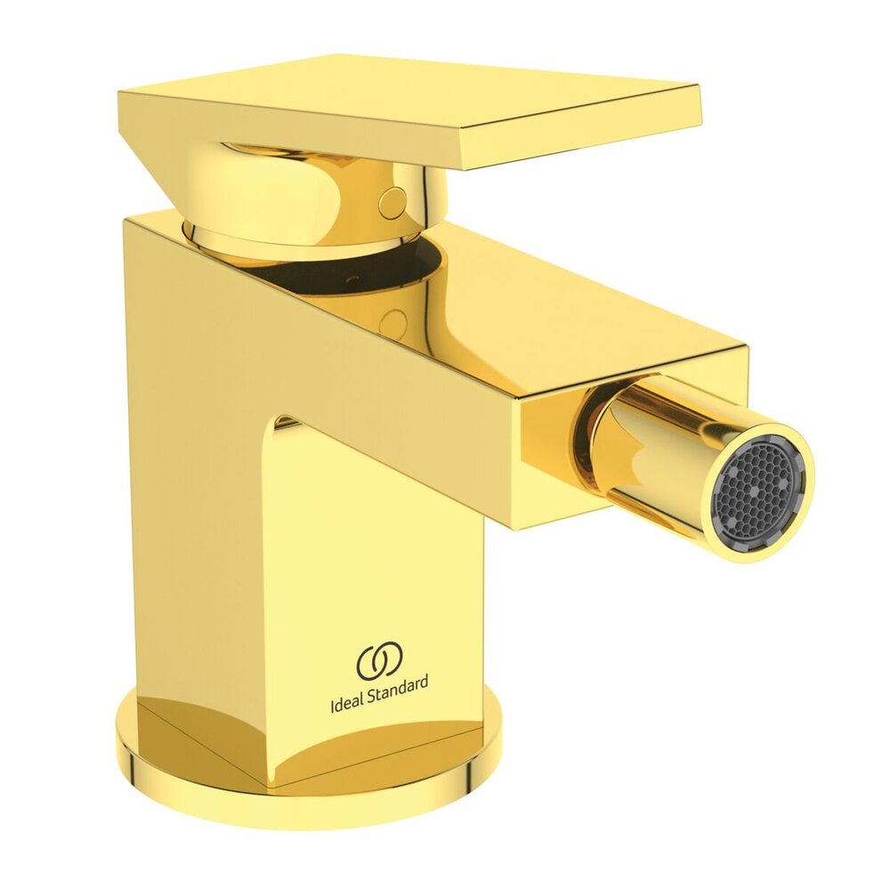 Батерия биде Ideal Standard Atelier Extra златисто мат с поп-ъп клапан