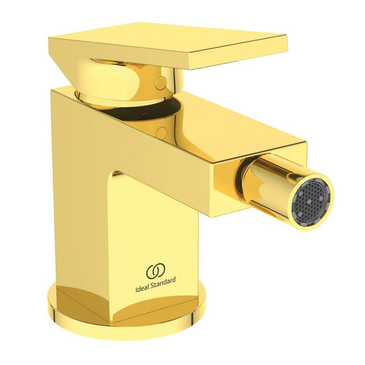 Батерия биде Ideal Standard Atelier Extra златисто мат с поп-ъп клапан