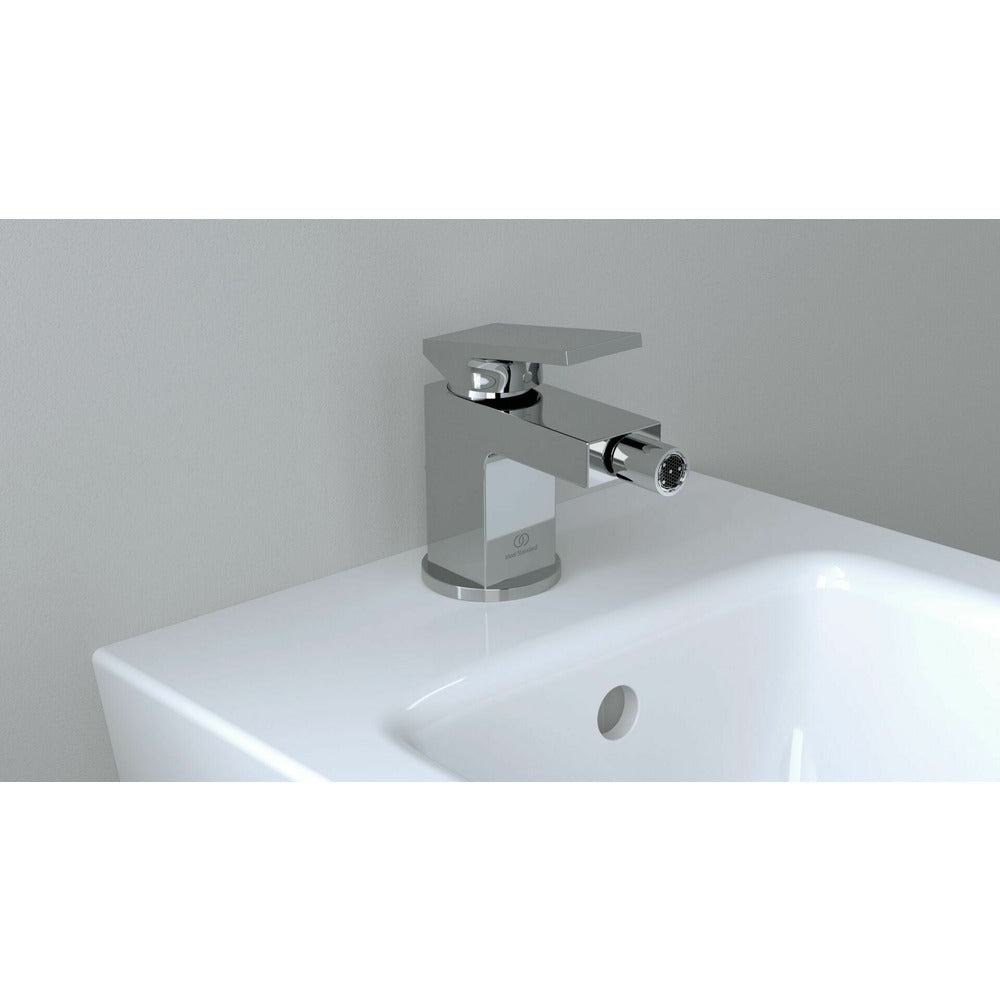 Батерия биде Ideal Standard Atelier Extra сиво Magnetic Grey с вентил Pop-Up