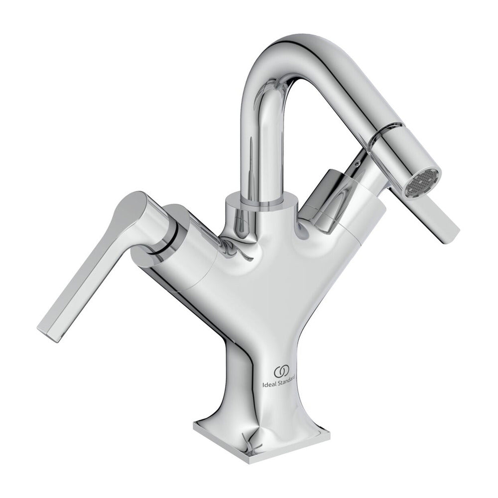 Ideal Standard Atelier Joy Neo Bidet Mixer Polished Chrome Dual Control