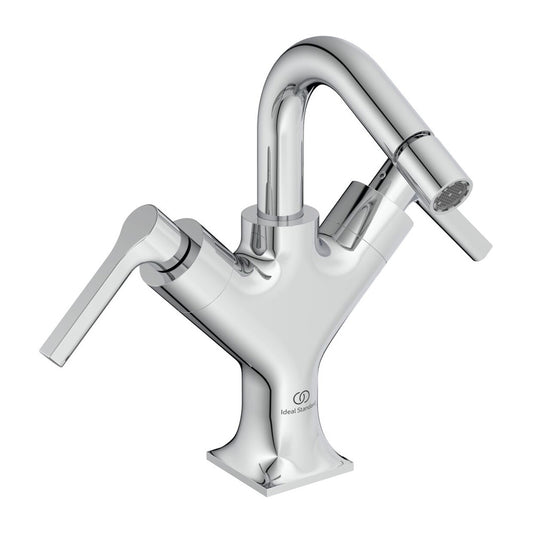 Ideal Standard Atelier Joy Neo Bidet Mixer Polished Chrome Dual Control