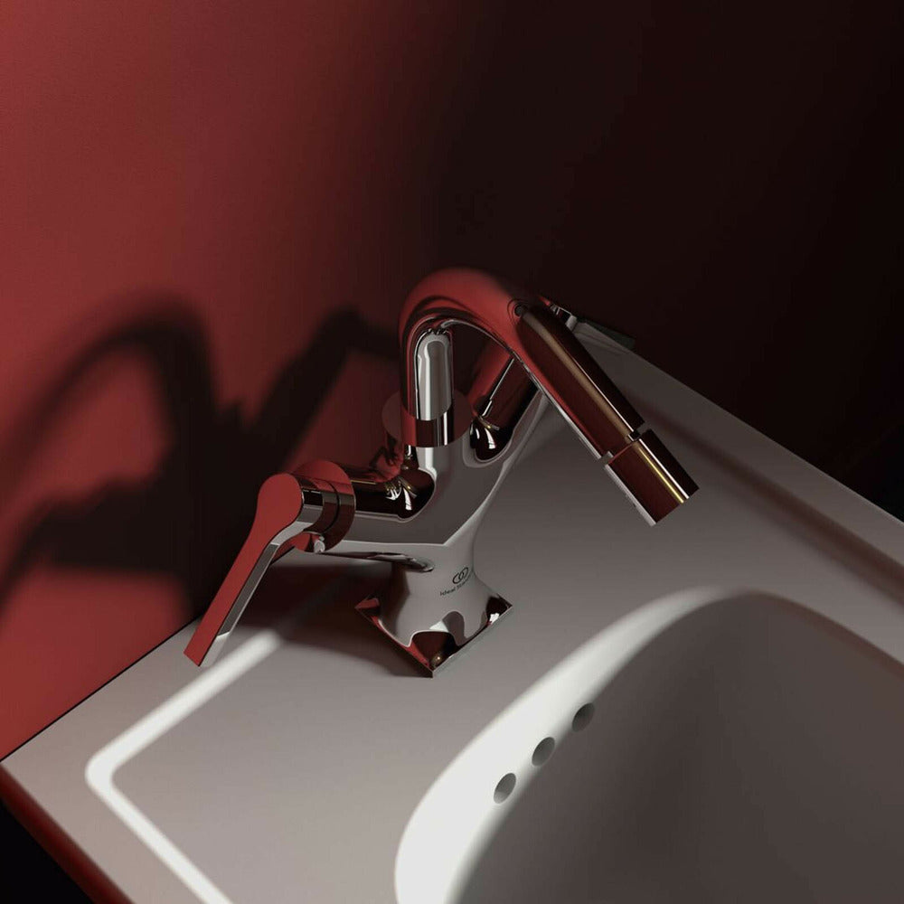 Ideal Standard Atelier Joy Neo Bidet Mixer Polished Chrome Dual Control