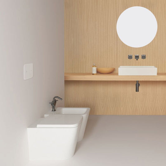 Ideal Standard Atelier Joy Neo Bidet Mixer Dual Control Magnetic Grey