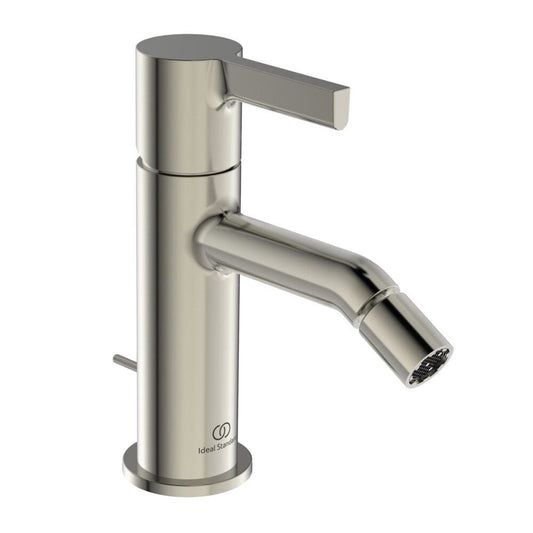 Ideal Standard Atelier Joy Bidet Mixer Silver Storm with Valve