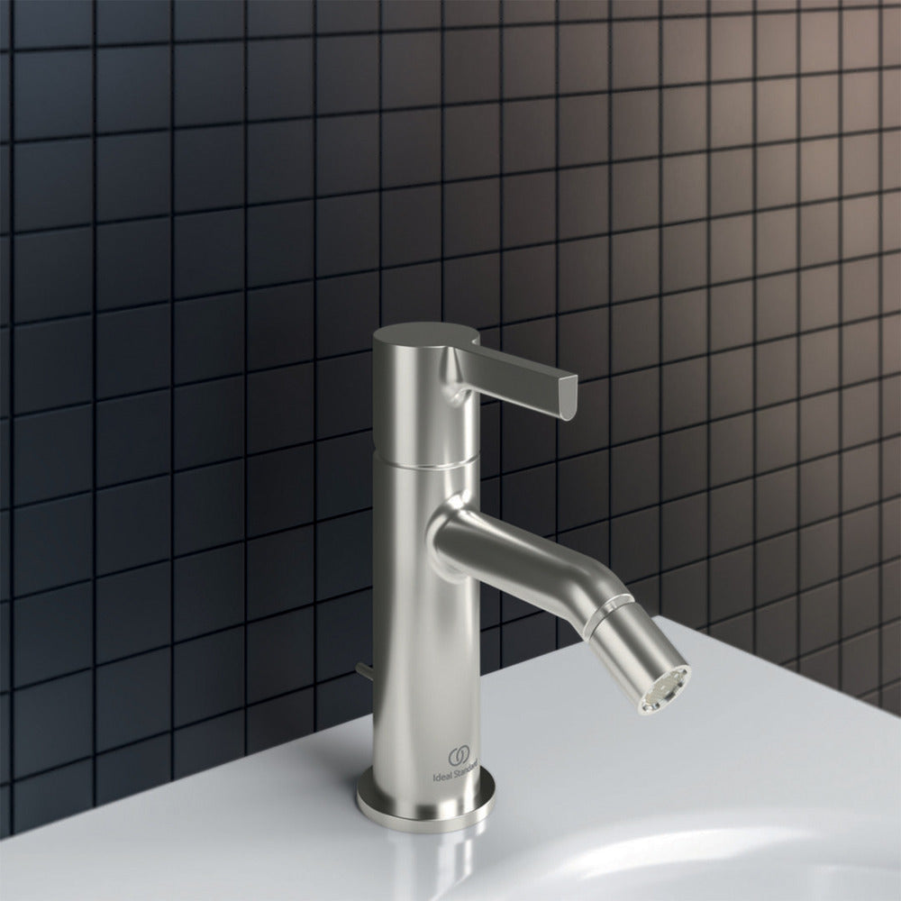 Смесител за бидета Ideal Standard Atelier Joy сребрист Silver Storm с вентил