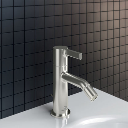 Смесител за бидета Ideal Standard Atelier Joy сребрист Silver Storm с вентил