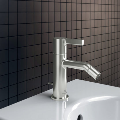 Смесител за бидета Ideal Standard Atelier Joy сребрист Silver Storm с вентил