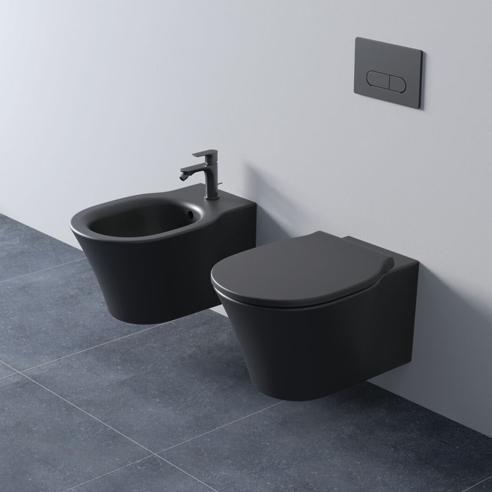 Bidet Mixer Ideal Standard Connect Air Magnetic Grey with Vent