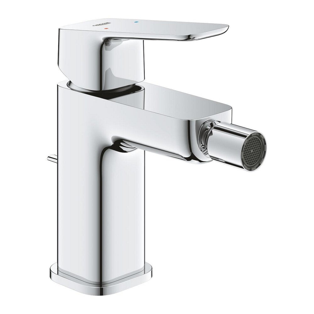 Батерия за биде монокомандна Grohe Cubeo с вентил Pop-Up хром гланц