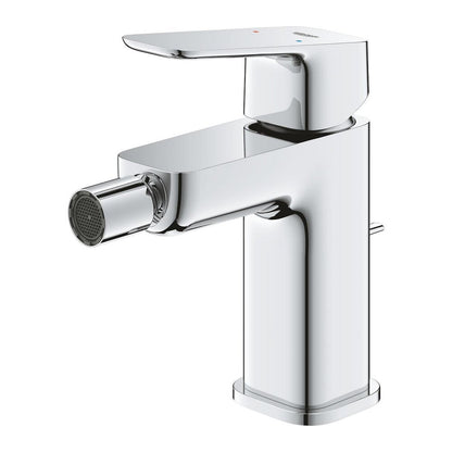 Батерия за биде монокомандна Grohe Cubeo с вентил Pop-Up хром гланц