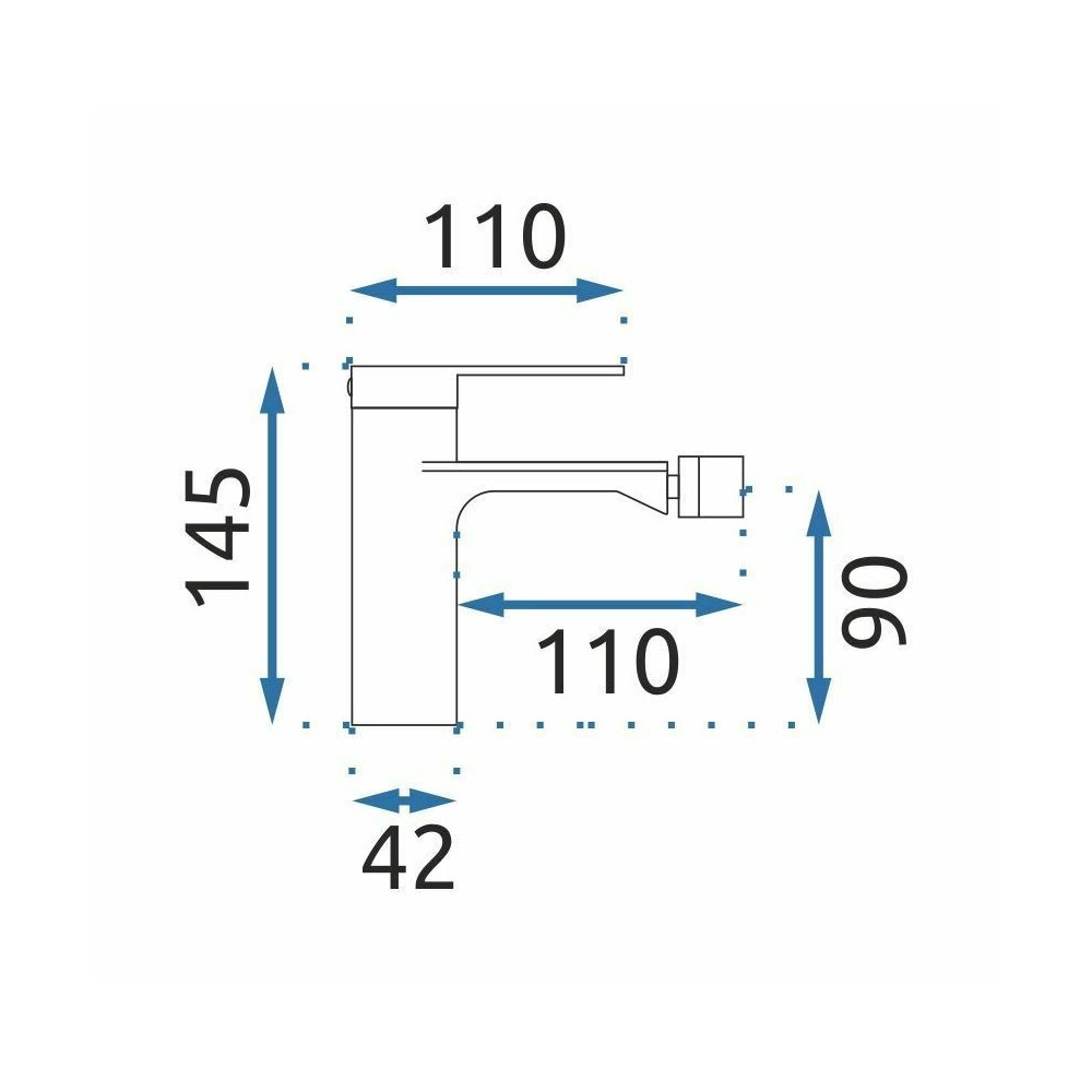 Titanium Bidet Faucet Rea Storm