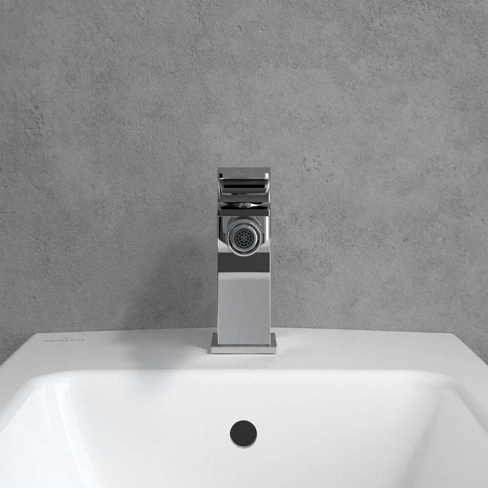 Батерия за биде Villeroy&Boch Architectura Square с монокоманда хром гланц