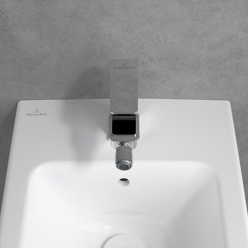 Батерия за биде Villeroy&Boch Architectura Square с монокоманда хром гланц