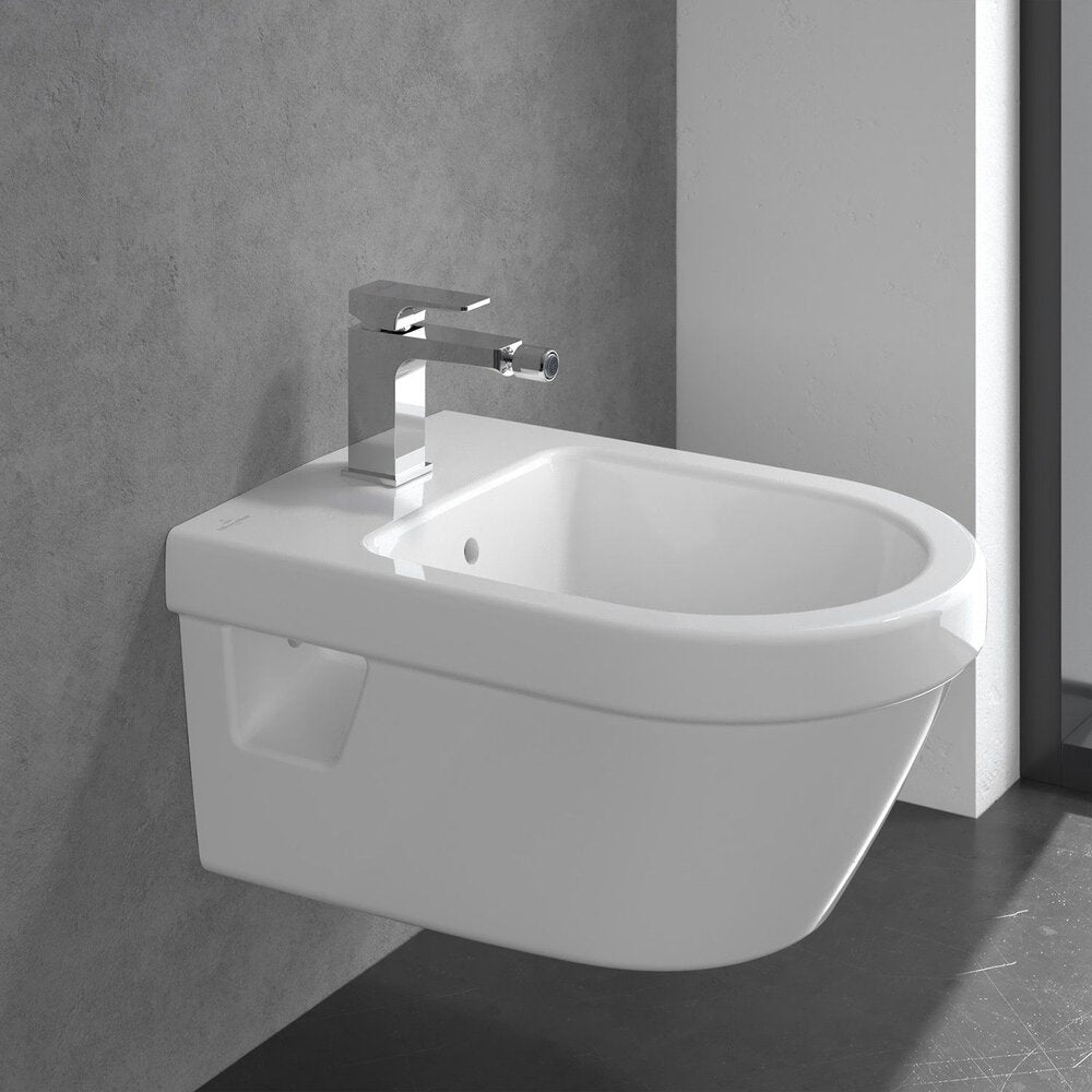 Батерия за биде Villeroy&Boch Architectura Square с монокоманда хром гланц