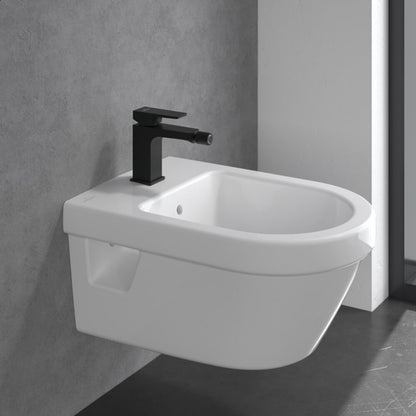 Батерия за биде Villeroy&Boch Architectura Square с един лост черен мат