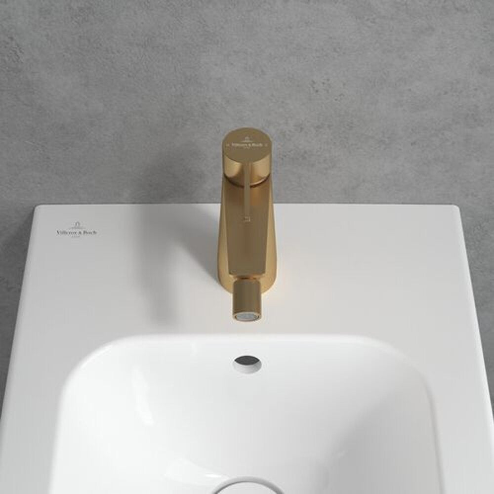 Батерия за биде Villeroy&Boch Conum с монокоманда златно матово