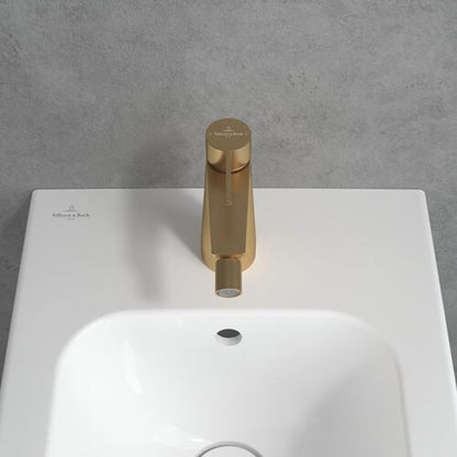 Батерия за биде Villeroy&Boch Conum с монокоманда златно матово