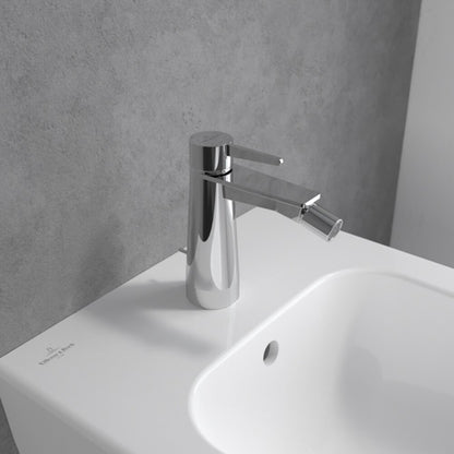 Батерия за биде Villeroy&Boch Conum с един лост, хром гланц