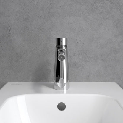 Батерия за биде Villeroy&Boch Conum с един лост, хром гланц