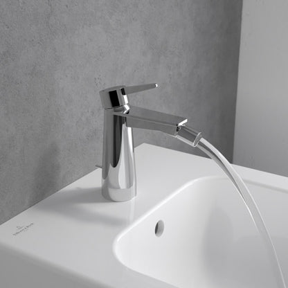 Батерия за биде Villeroy&Boch Conum с един лост, хром гланц