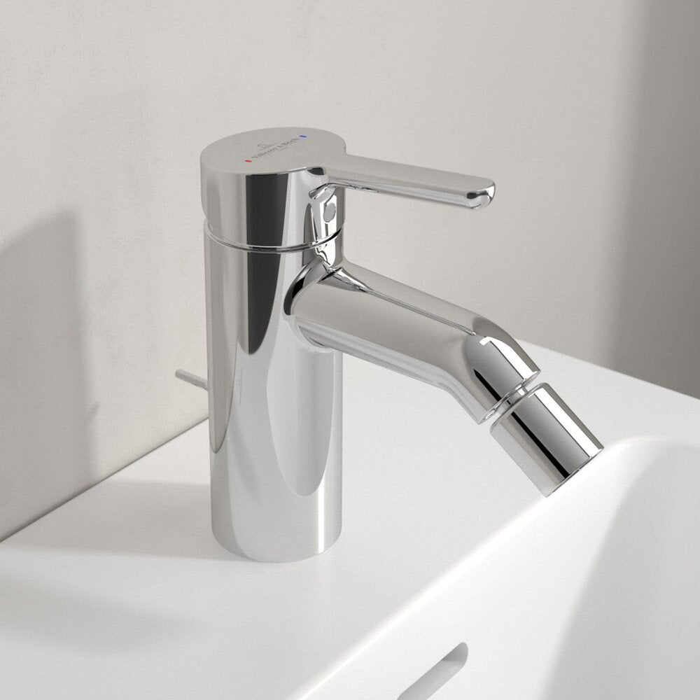 Батерия за биде Villeroy&Boch Skyla с монокоманда хром гланц