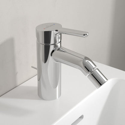 Батерия за биде Villeroy&Boch Skyla с монокоманда хром гланц