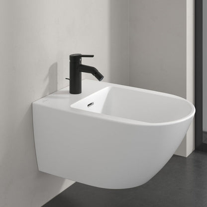 Батерия за биде Villeroy&Boch Skyla с един лост черен мат
