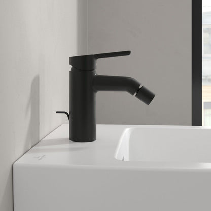 Батерия за биде Villeroy&Boch Skyla с един лост черен мат