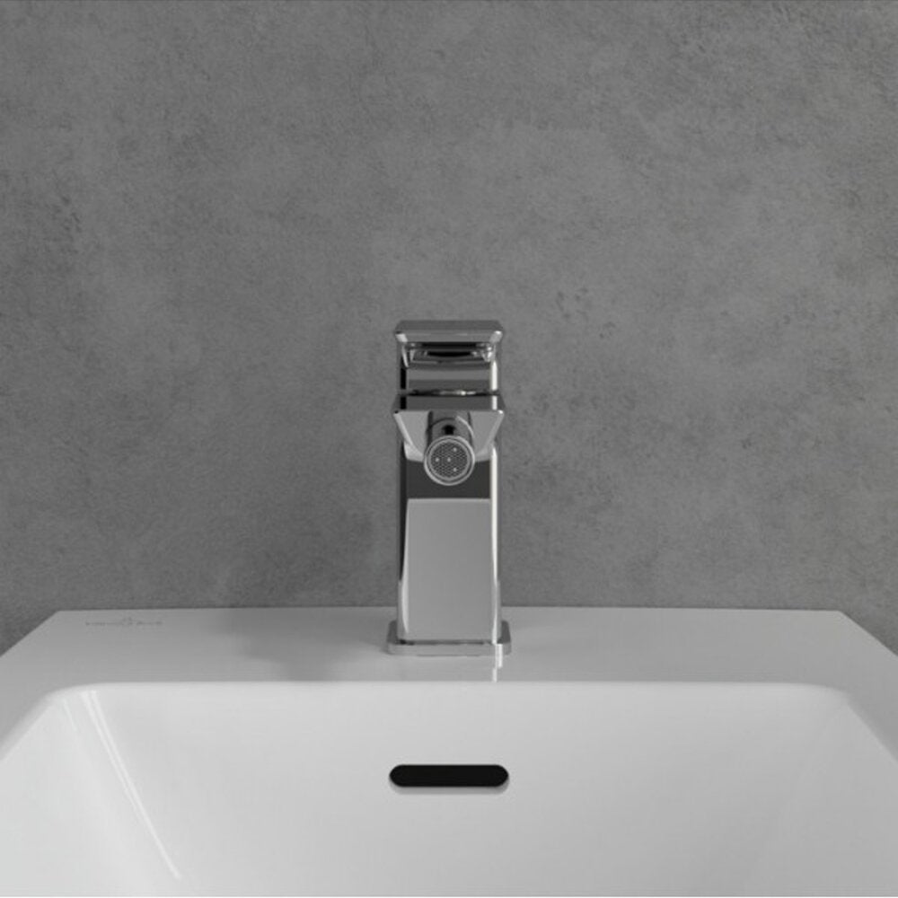 Батерия за биде Villeroy&Boch Subway 3.0 с един лост хром гланц