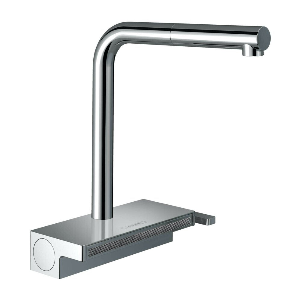Hansgrohe Aquno Select M81 250 Kitchen Faucet with Pull-Down Spray 2 Jets Chrome