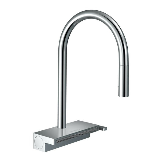 Hansgrohe Aquno Select M81 170 sBox Kitchen Faucet with Pull-Down Spray
