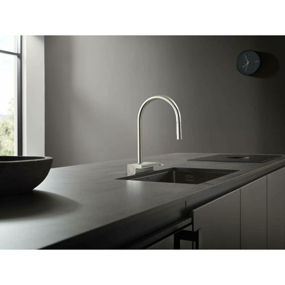 Kitchen Faucet with Pull-Out Spray 3 Jets Hansgrohe Aquno Select M81 170 sBox Matte Black